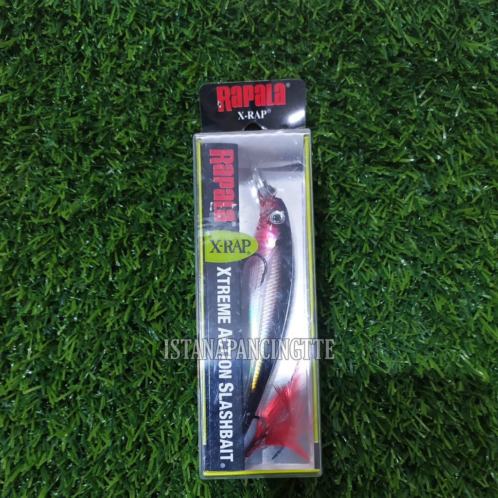 UMPAN RAPALA X-RAP XTREME ACTION SLASHBAIT XR 10 SILVER MANCING MANIA