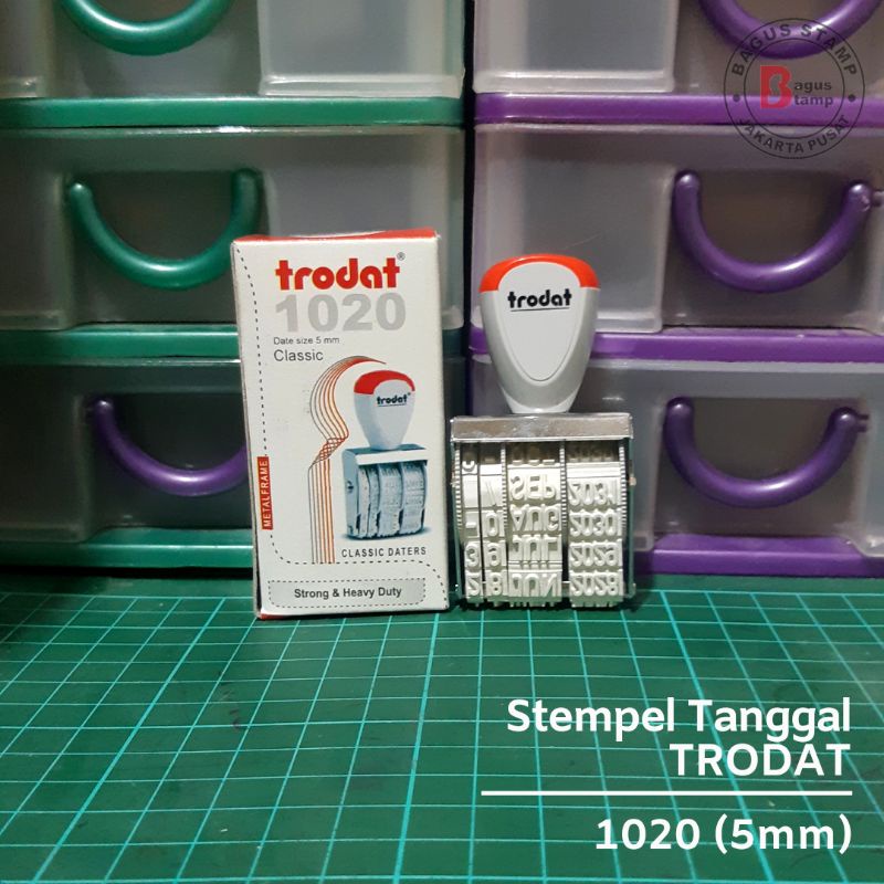 

Stempel Tanggal Manual Trodat 1020 STD Line Dater 5mm 5 mm