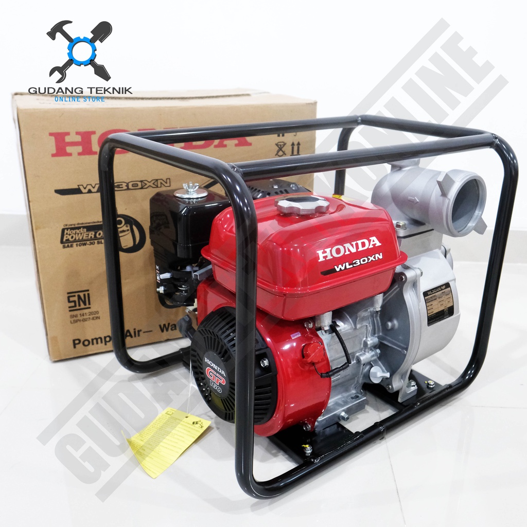 Water Pump 3&quot; HONDA WL30XN GP160 / Mesin Waterpump Alkon 3 Inch - Pompa Air Irigrasi Sawah WL 30 XN HONDA