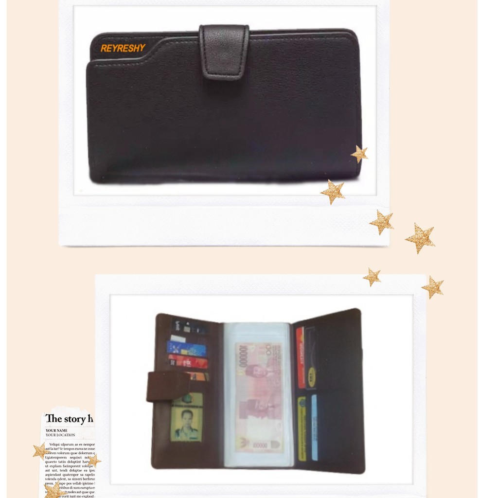 BIG SALE!! DOMPET KARTU SHABRINA DOMPET LIPAT FASHION WANITA DOMPET WALET ORGANIZER