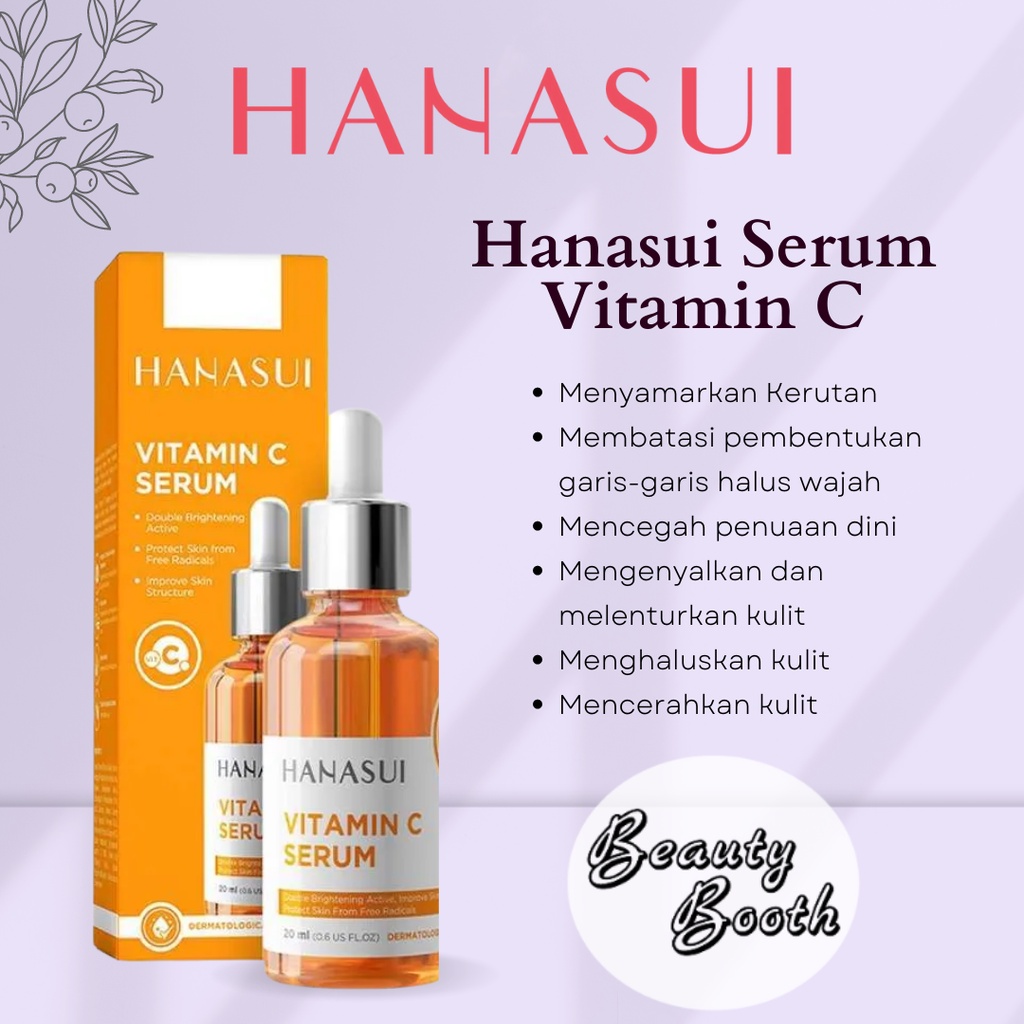 [BPOM] HANASUI Serum Vitamin C / DUS KUNING 20ml ORIGINAL