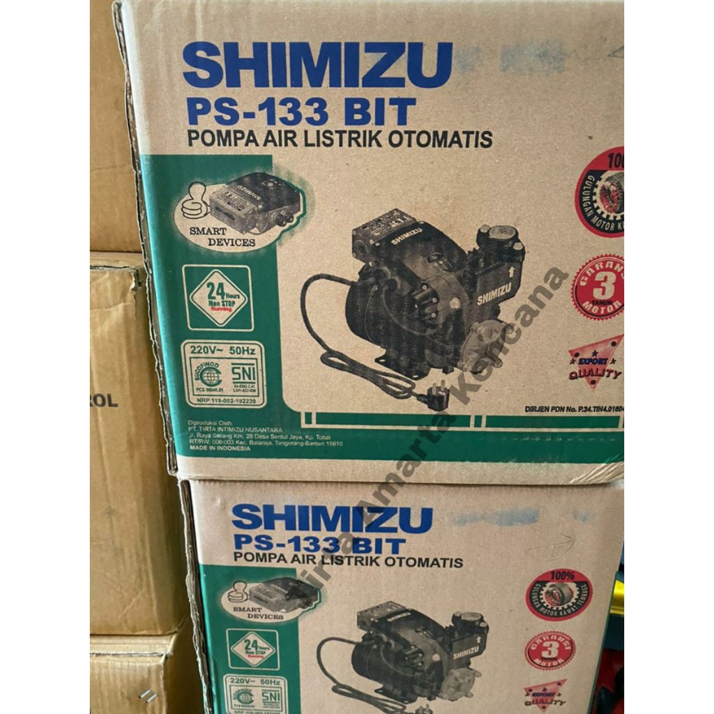 Pompa Air PS 133BIT Shimizu BOOSTER SHIMIZU PS-133BIT