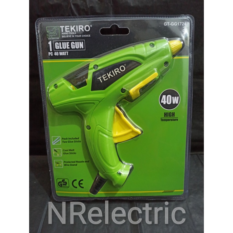 Jual Alat Tembak Lem Lilin Stick Glue Gun Watt W Tekiro Shopee Indonesia