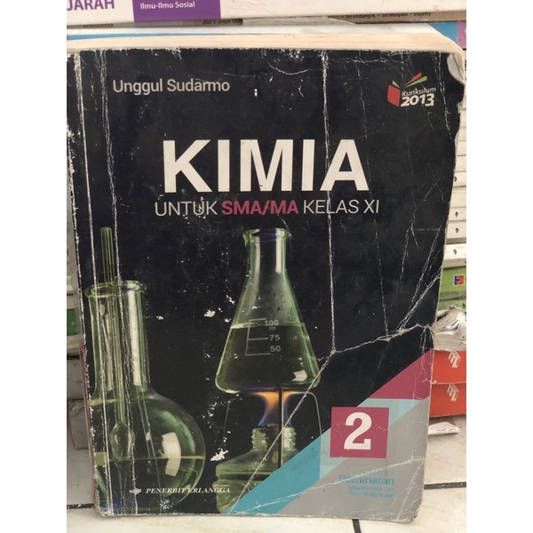 Jual Buku Kimia Kelas 11 Penerbit Erlangga Unggul Sudarmo Shopee