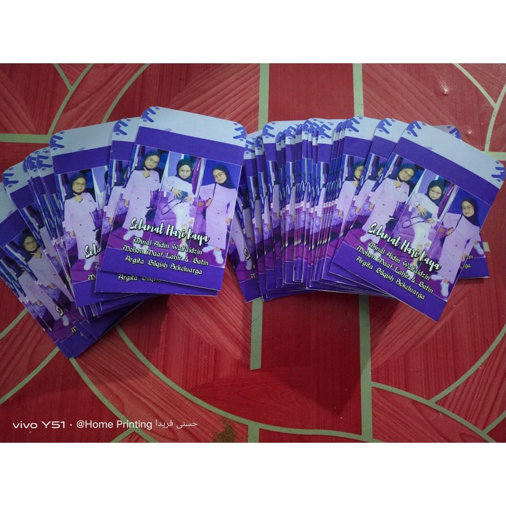 

Angpau/amplop custom foto free design MURAH!!