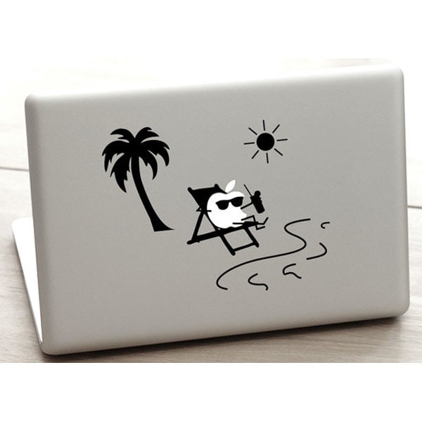 Stiker Laptop MacBook Asus Acer Dell Lenovo - Sticker Beach