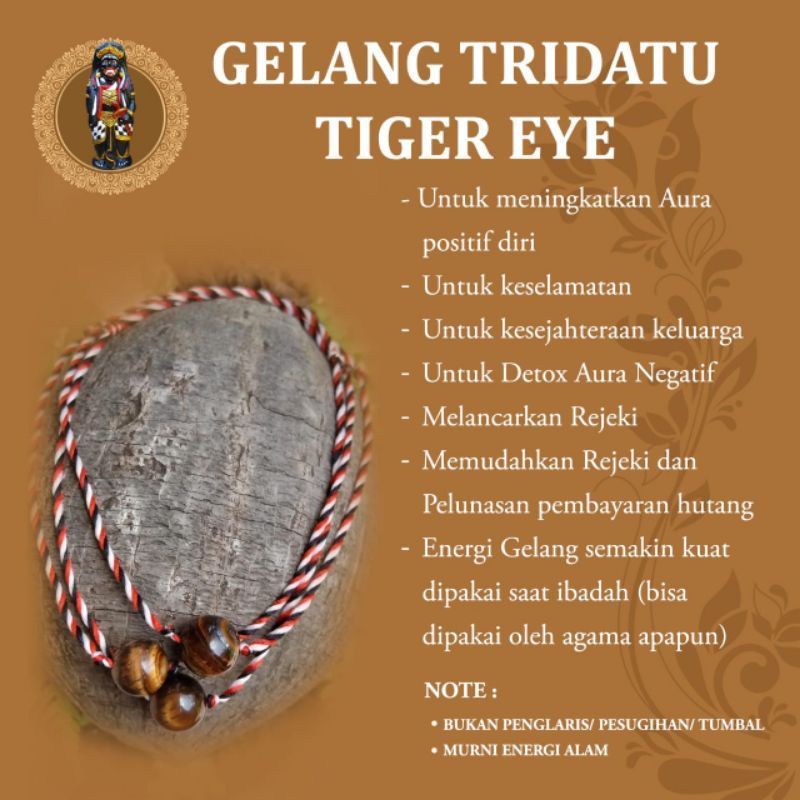 Gelang Tridatu Asli Bali Gelang Keberuntungan