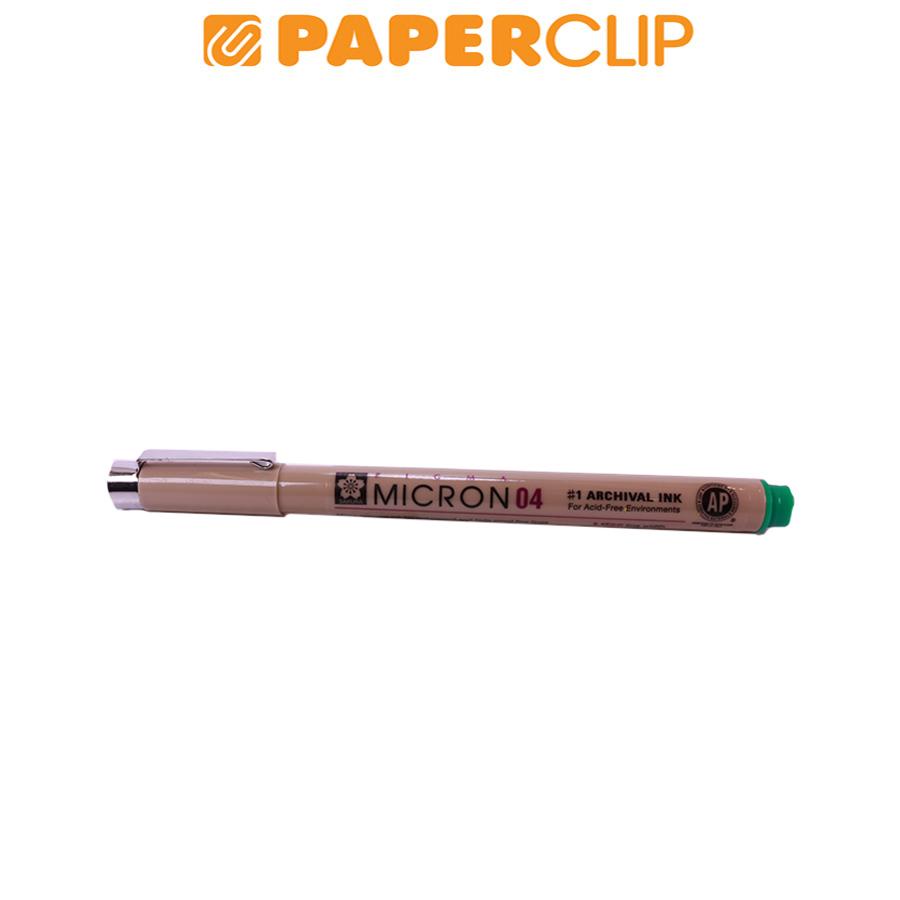 

BALLPOINT SAKURA PIGMA MICRON 04 GREEN