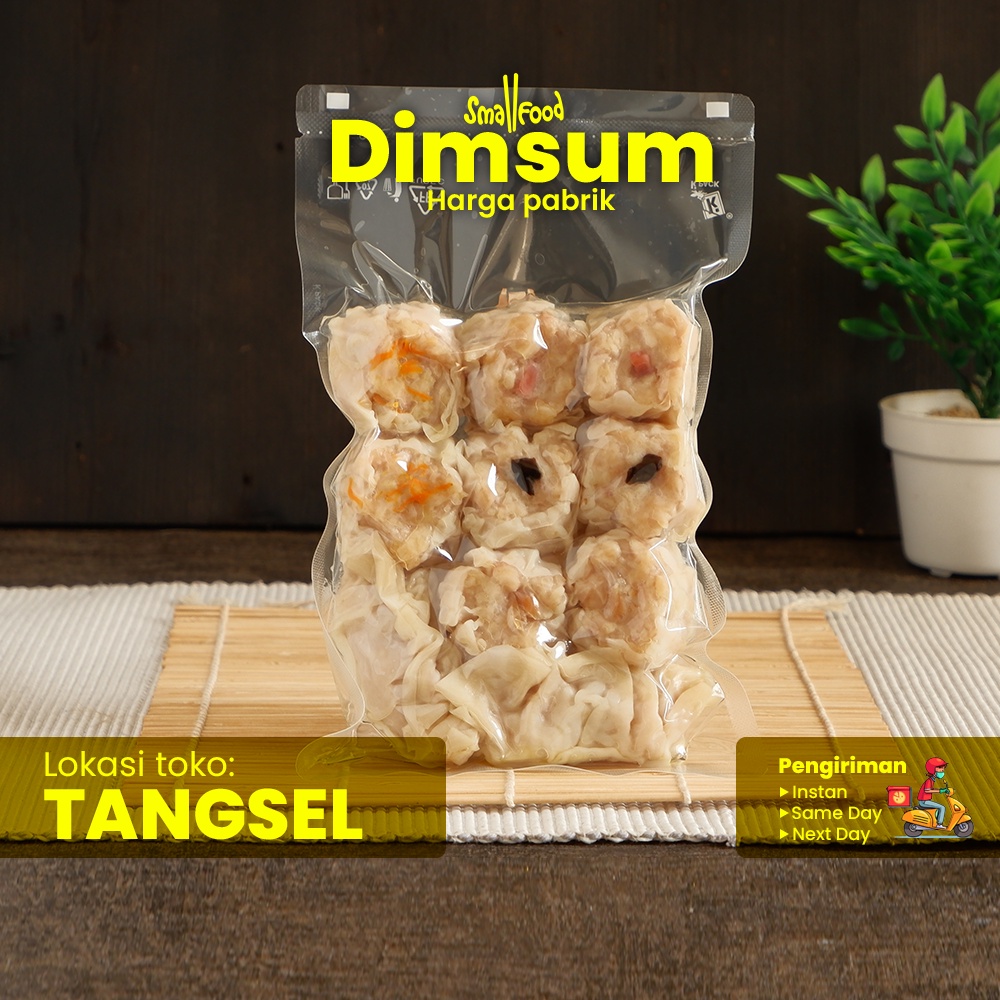 

Dimsum Ayam Premium 10 Pcs Harga Super Grosir Frozen Food Halal - Smallfood