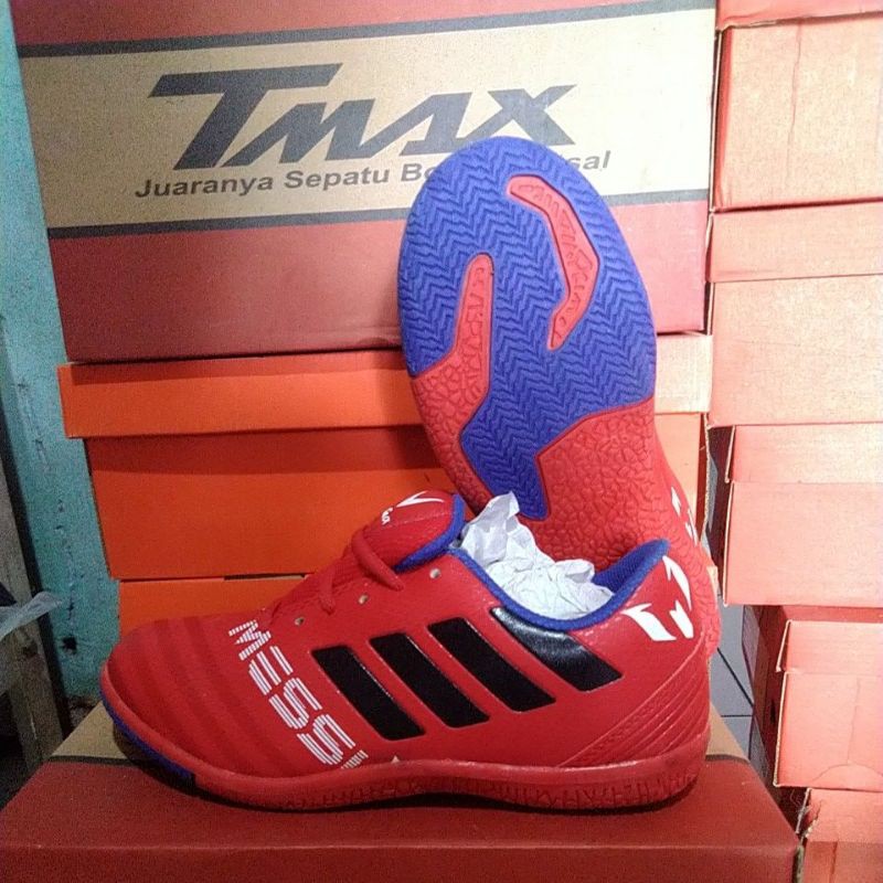 SEPATU FUTSAL TMAX MESSI FL OBRAL MURAH