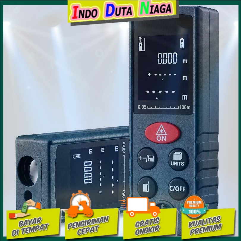 SNDWAY Pengukur Jarak Laser Distance Meter - KXL-D