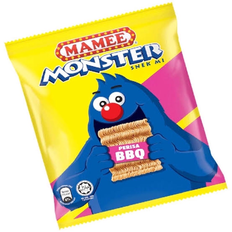 mamee monster noodle 8x25gr kremes