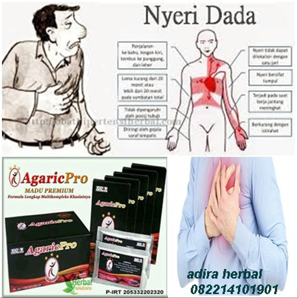 Agaricpro Obat Penderita Sakit Nyeri Dada Sebelah Kanan Atau Kiri Ya Shopee Indonesia