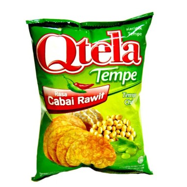 

Makanan Ringan Qtela Tempe Rasa Cabai Rawit 55 g