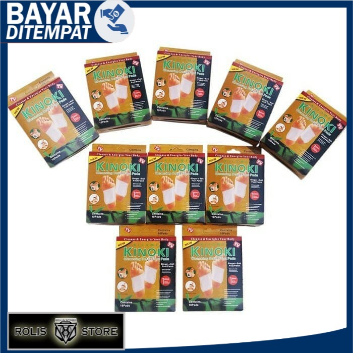 Promo COD Koyo kaki KINOKI Gold penyerap racun detox Herbal detok ISI 1 Pcs