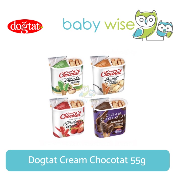 

Dogtat Cream Chocotat 55g - Biskuit Cokelat