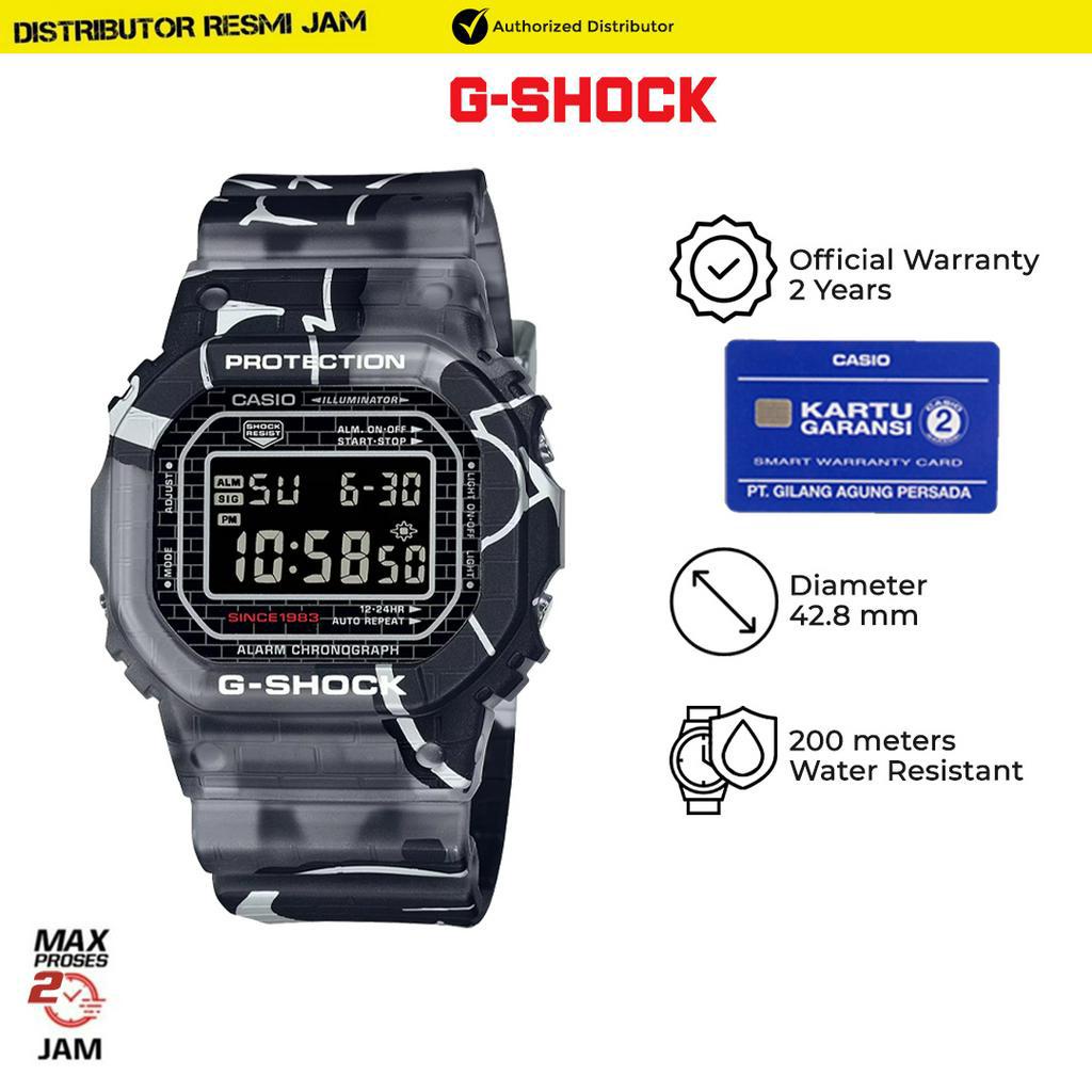 GShock DW-5000SS-1DR DW-5000 DW5000SS DW5000 Garansi Resmi 2 Tahun