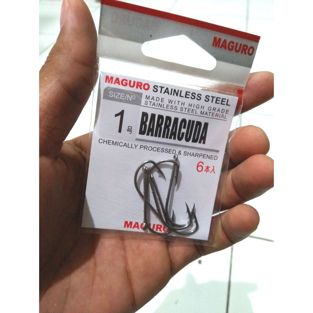 MAGURO BARACUDA SIZE 1 SIZE BESAR KAIL LEHER PANJANG