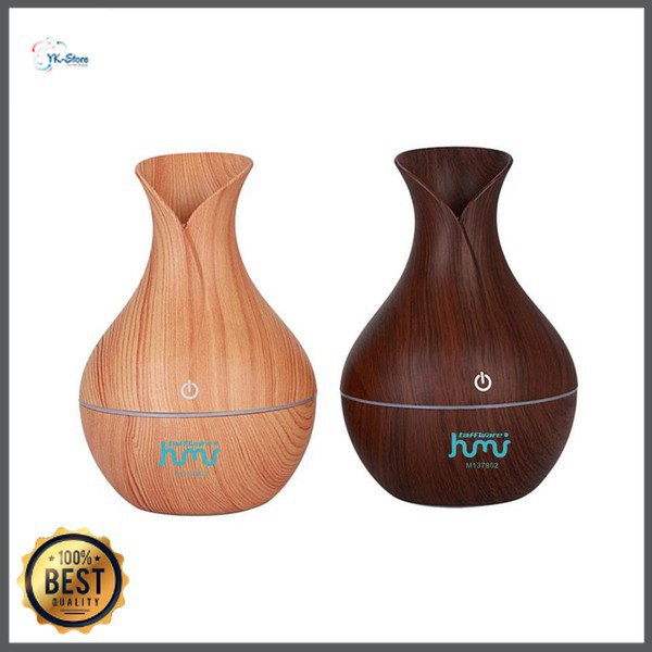 Taffware Ultrasonic Humidifier Aroma Essential Oil Diffuser 130ml HUMI M137902 Wooden Grab Medan