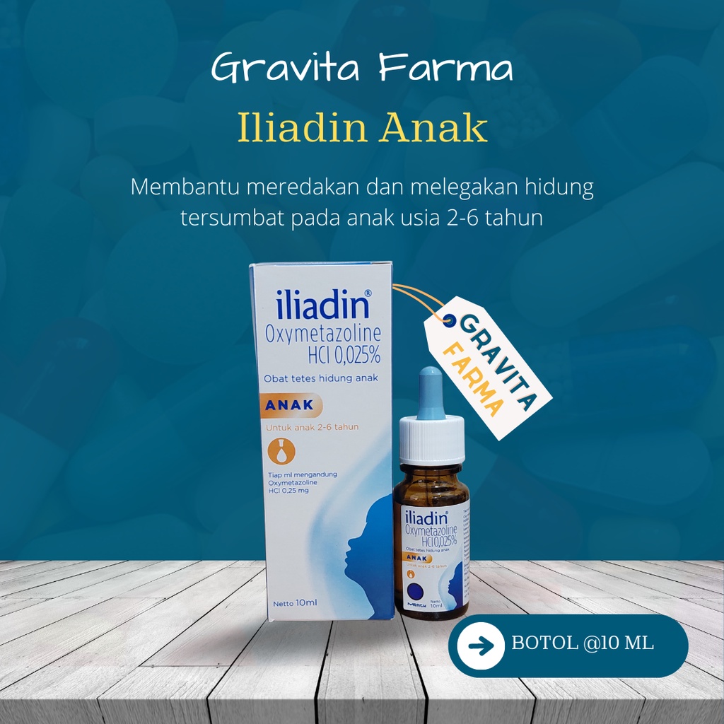 Iliadin Drops anak (obat tetes hidung)