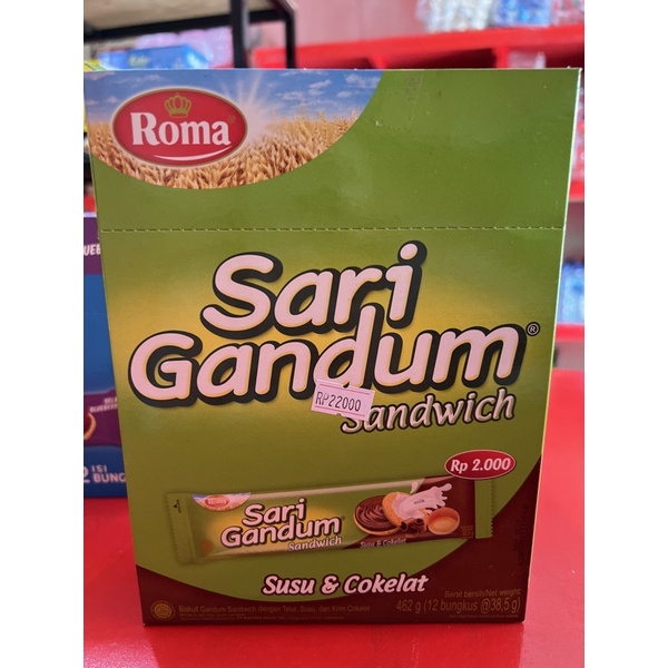 

sari gandum 2000 isi 12 pcs