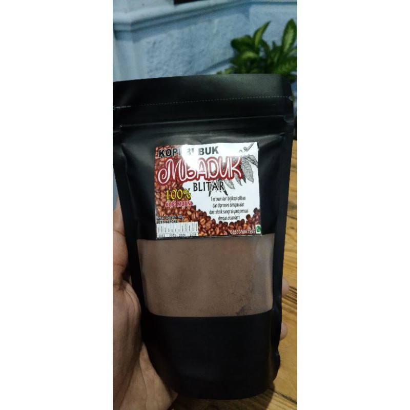 

Kopi Robusta Mbaduk Blitar / 80 gram / sudah di roasting / kopi 100%