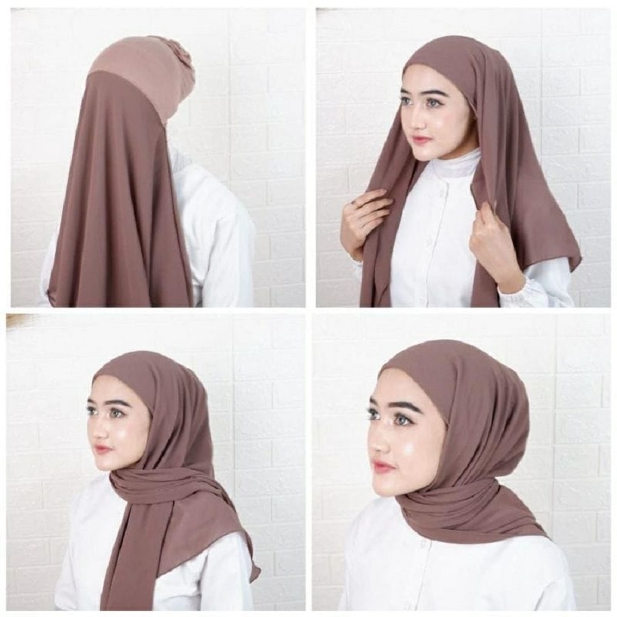 NEW HIJAB  2022 PASMINA INNER 2 IN 1 DIAMOND  PREMIUM / JILBAB PASHMINA PLUS INNER / KERUDUNG PASHMINA INNER 2IN1jumbo xxl