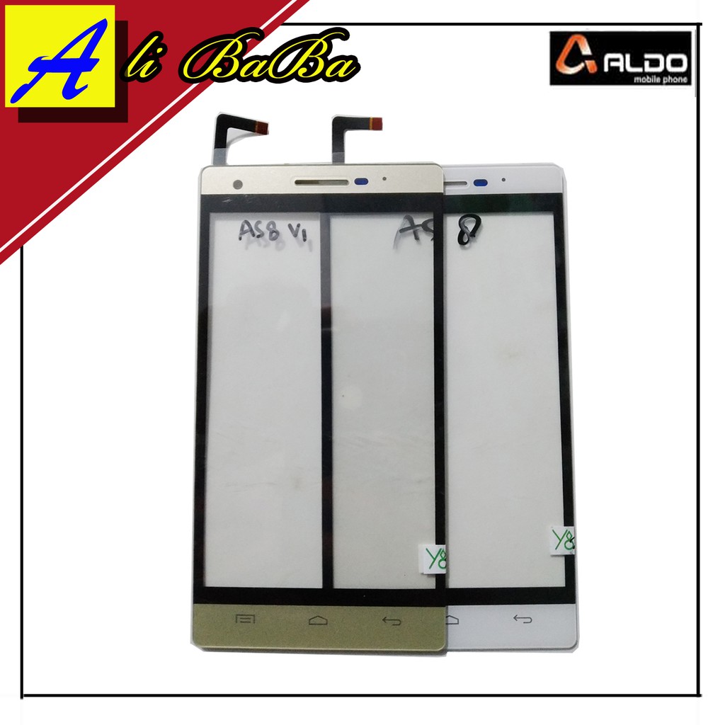 Touchscreen Aldo AS8 5 Inch Layar Sentuh Aldo AS8 Kaca HP Aldo AS8 5 Inch
