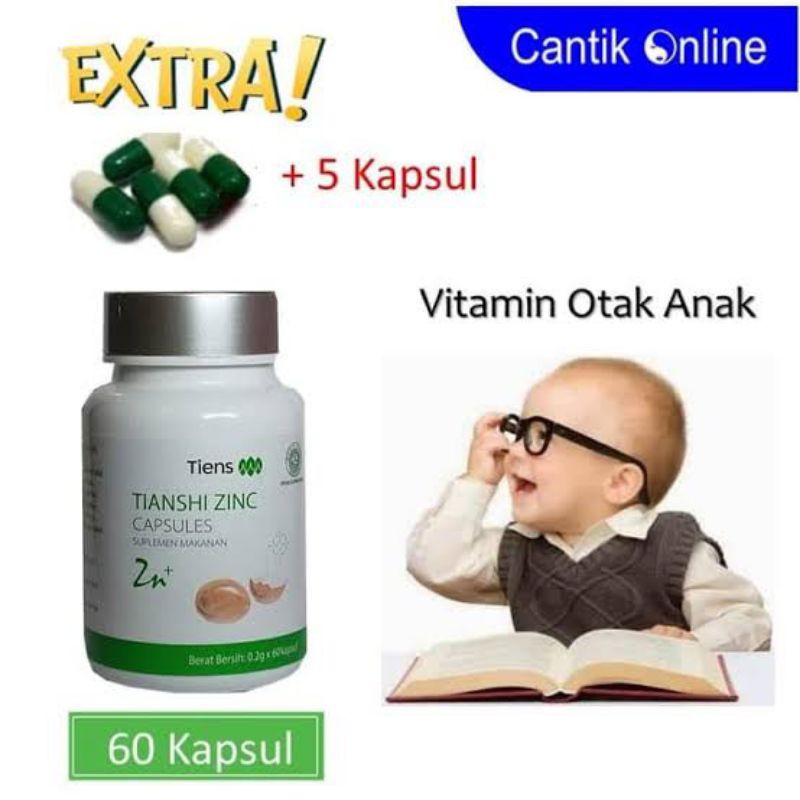 Tiens Zinc Vitamin Otak / meningkatkan daya ingat anak / tiens herbal untuk kecerdasan