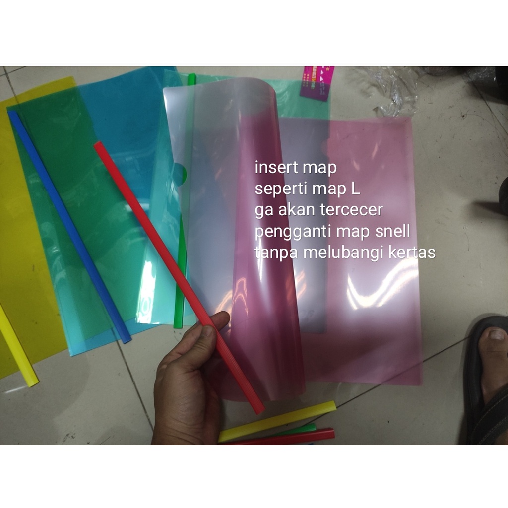 

map snell insert rener vos satuan ukuran folio ( a4 juga masuk)