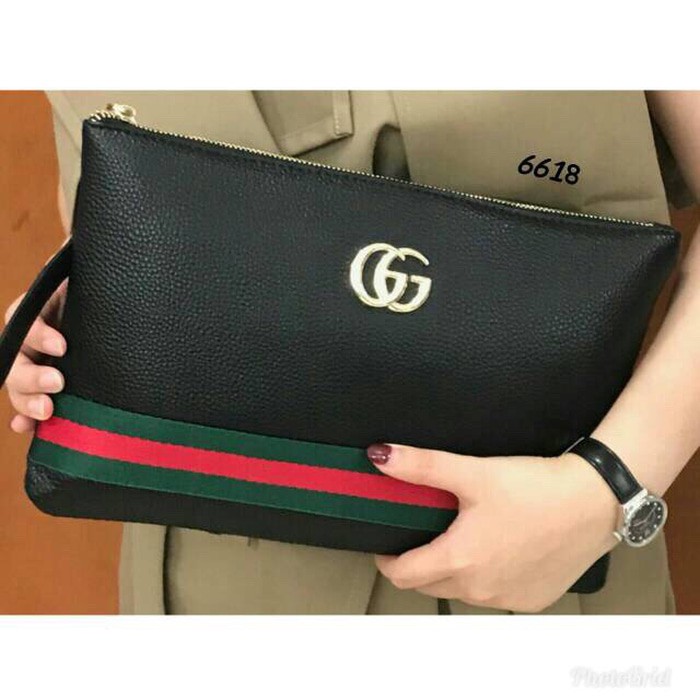 Clutch wanita gucci import