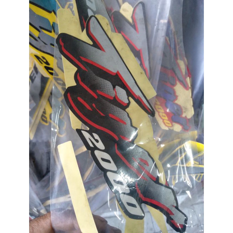 striping Tiger lawas stiker Tiger