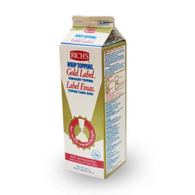 

(BISA COD) Rich whip cream gold label 900ml