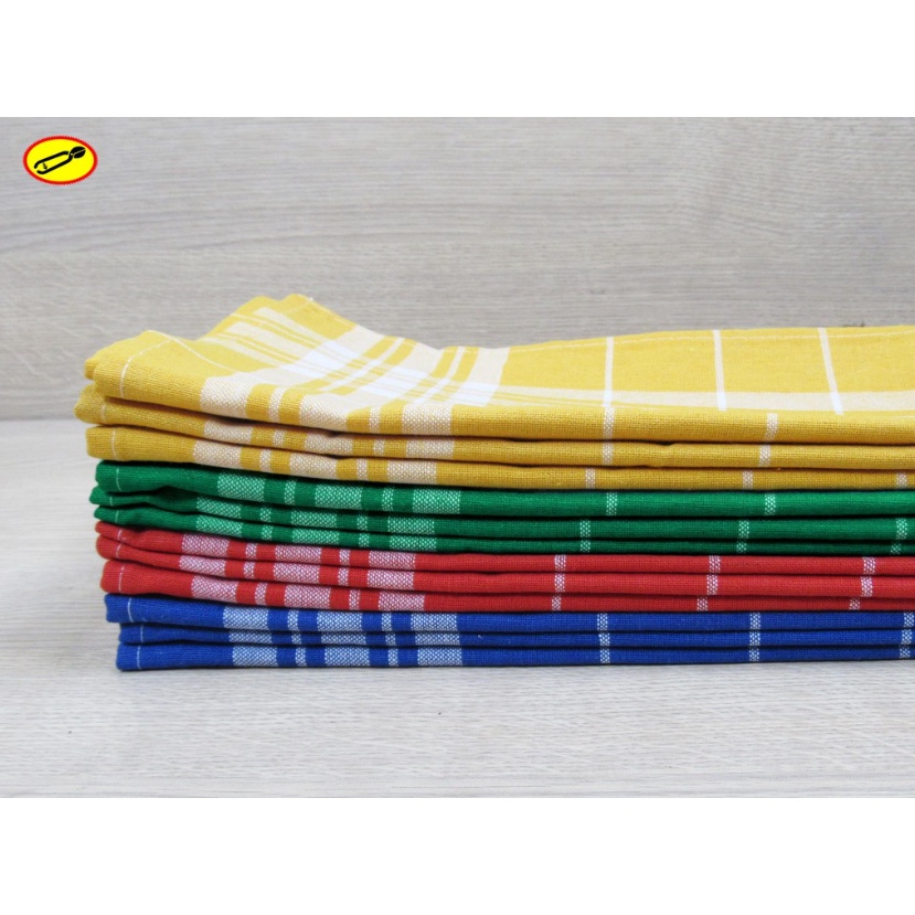 Serbet / Lap Kain Aneka Warna Merk Botch 101 Murah Kualitas Premium Ukuran 55x55 Cm