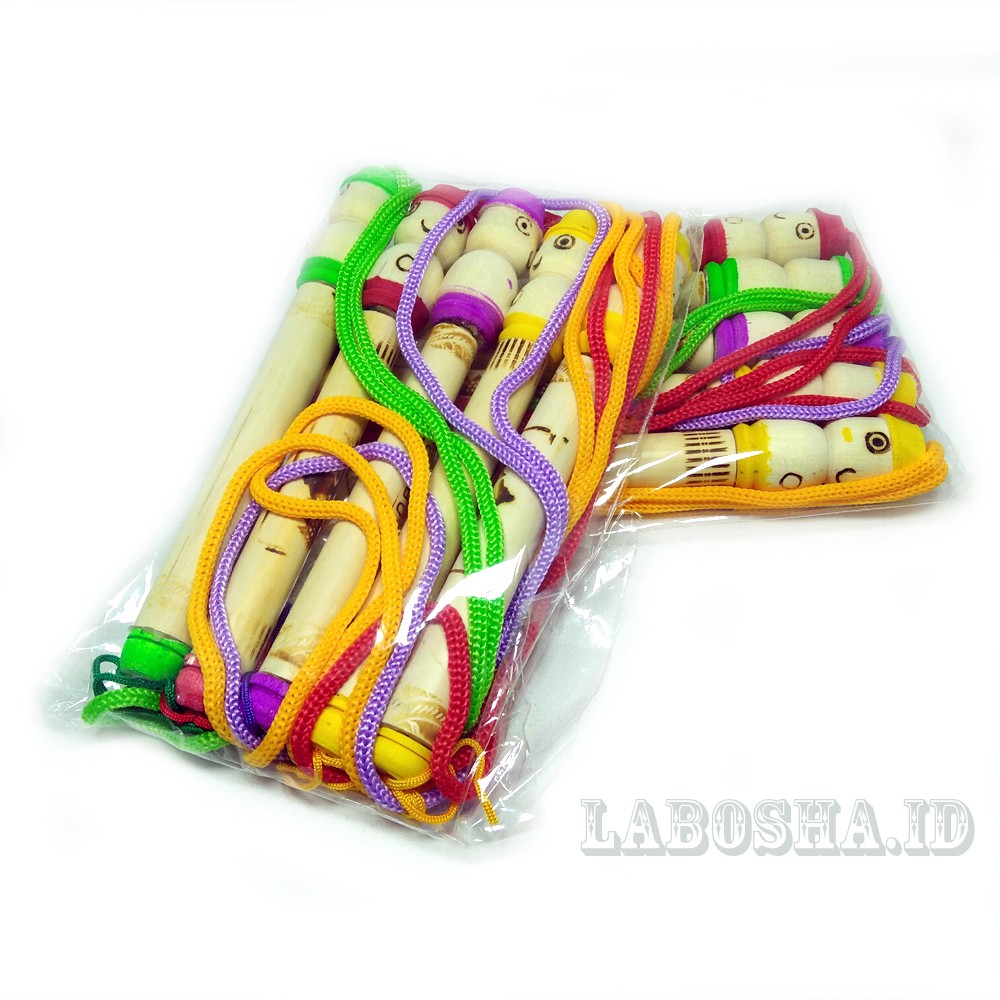 

Satu Kodi - 20 Pcs Pulpen Bambu Motif Unyil