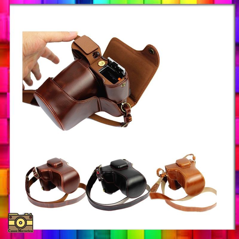 Mirrorless New Luxury PU Leather Camera Bag For Fujifilm X-T1 XT1 lens Camera Case Leather With