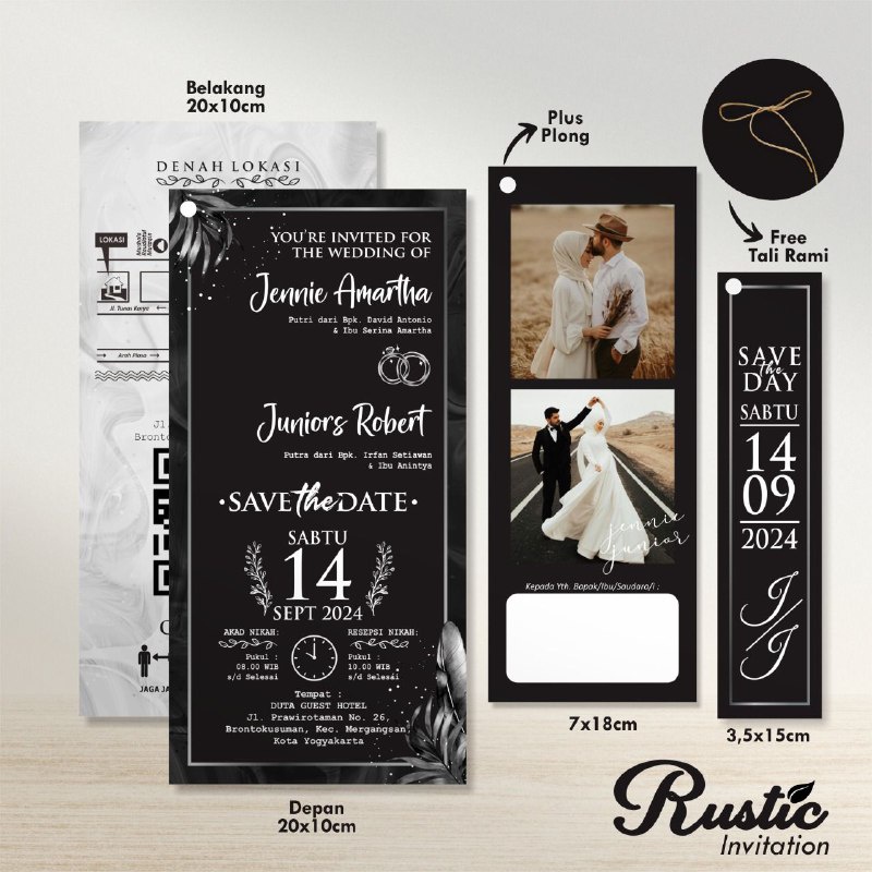 Rustic Invitation (undangan)