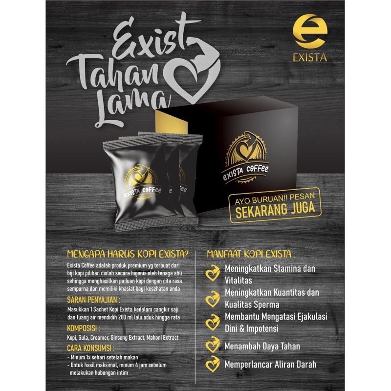 exista coffee 1 saset 25gr