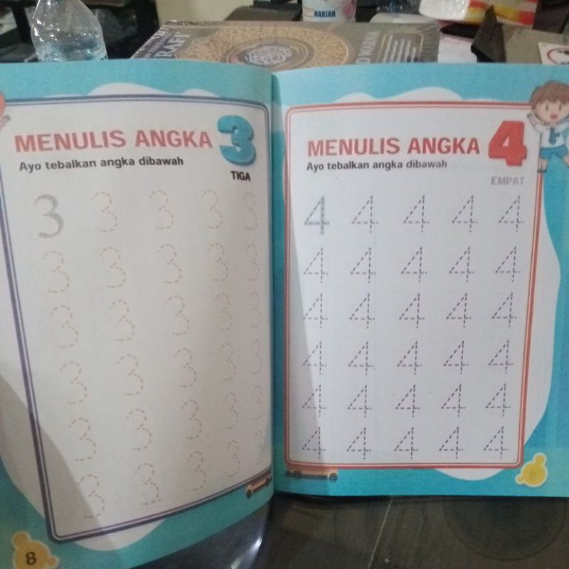 buku mengenal dan menulis angka (19×27cm)