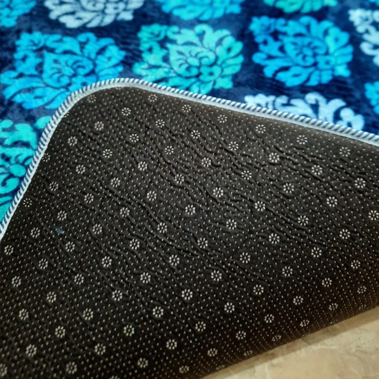 Karpet Bulu Super Lembut FONIX Malaysia Busa Empuk Anti Slip 140x180 Minimalis F136, Rasfur Korea-4