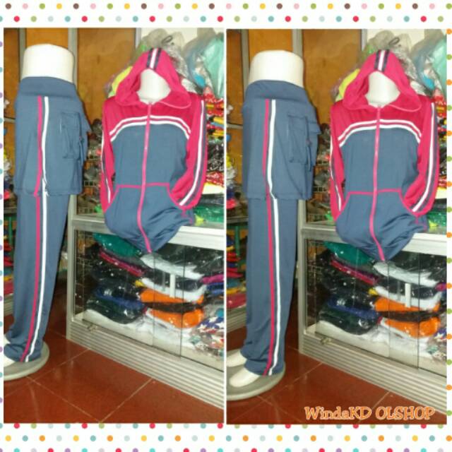 Baju senam aerobic muslim/zumva/muaythai