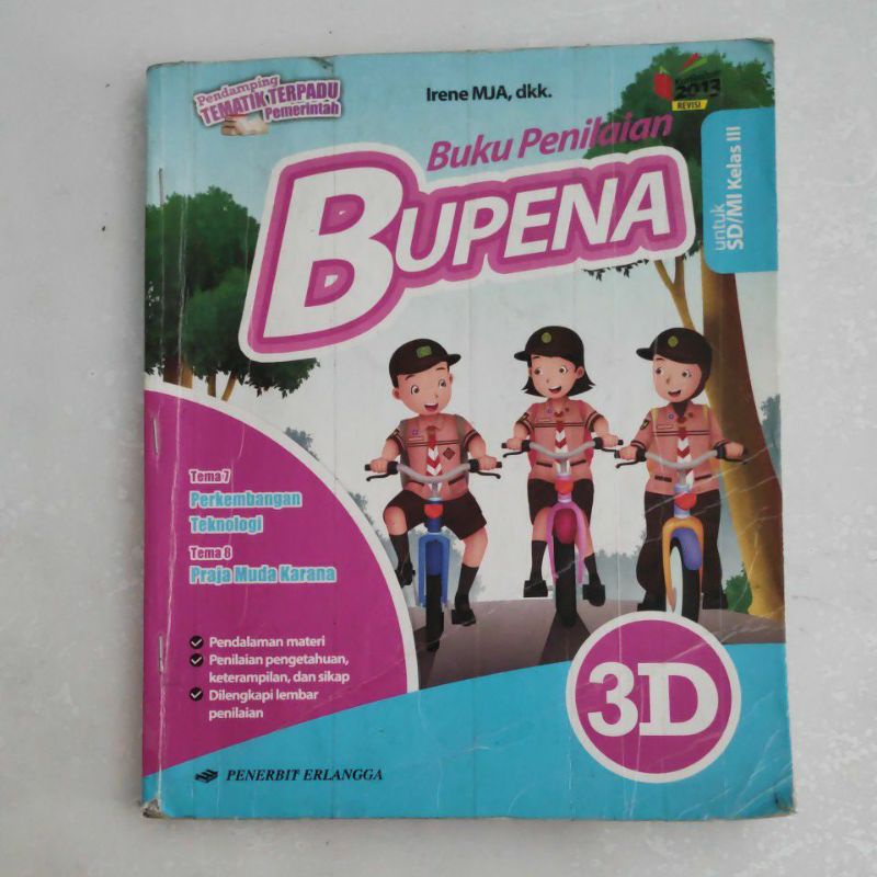 Bupena 3D bekas