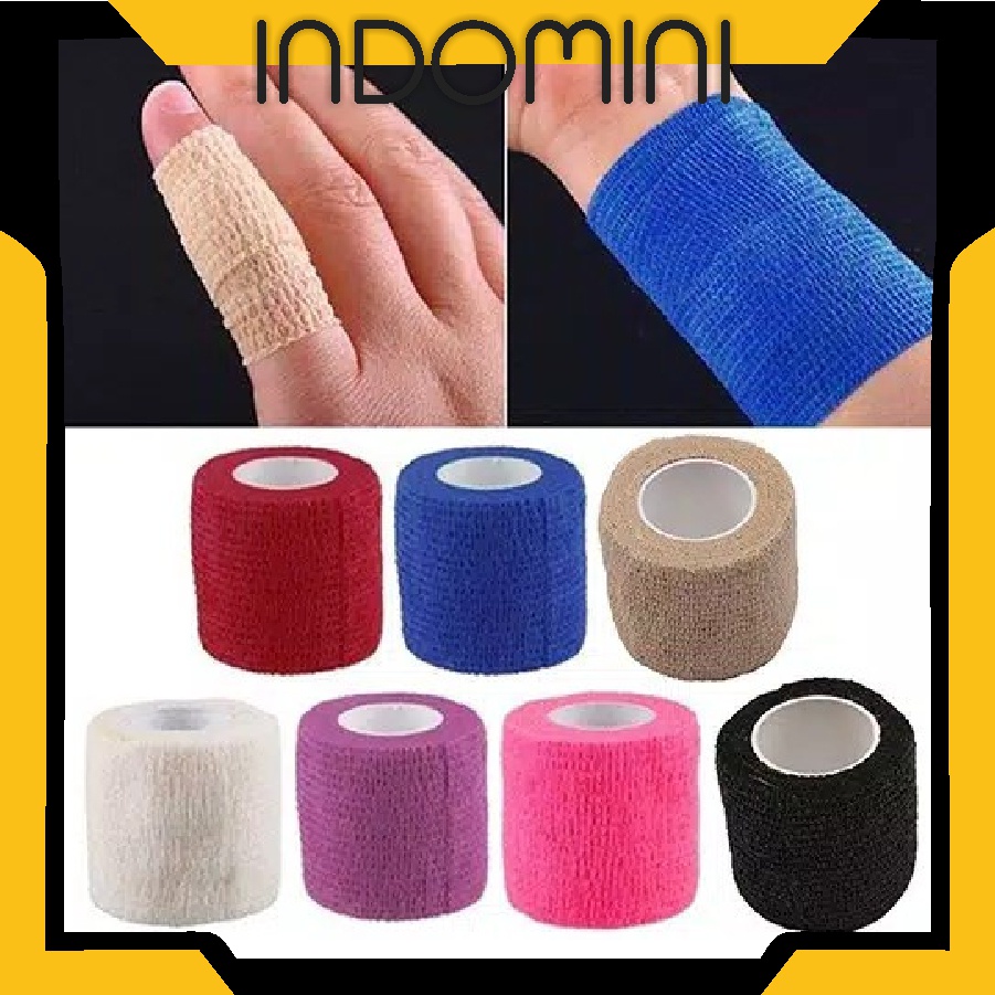 INDOMINI R620 Finger Tape / Wrist Tape Support Olahraga Mencegah Cidera Otot pada jari Untuk Semua Olahraga