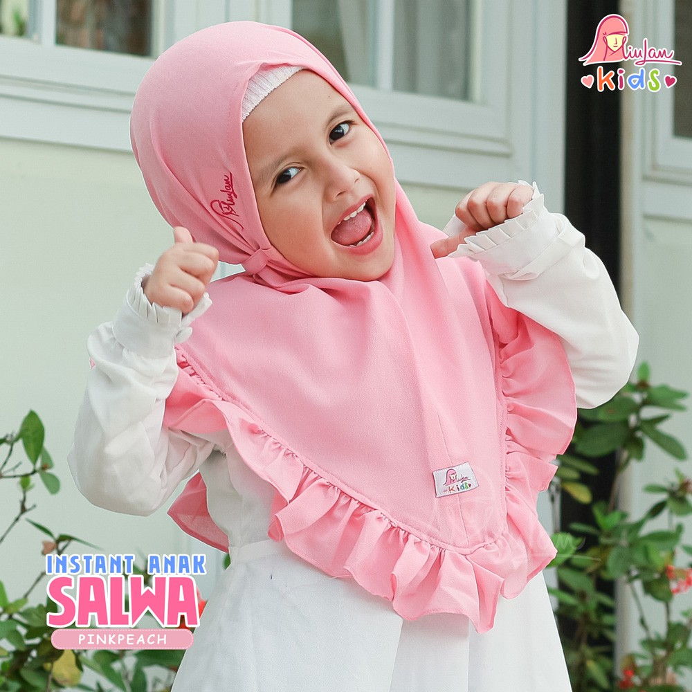 Pusat Jilbab Anak Salwa Jilbab anak Instan Hijab Instant Anak Perempuan Kerudung Anak Lucu Jilbab Ba