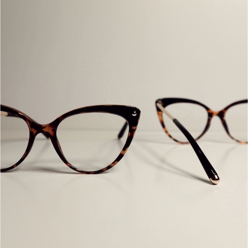 Blankfive - Frame Cat Eye Noin Leopard- Frame Kacamata