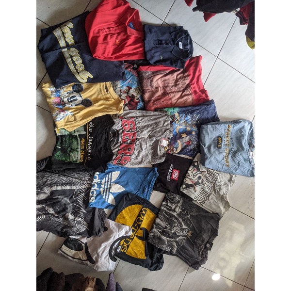 Kaos vintage preloved murah