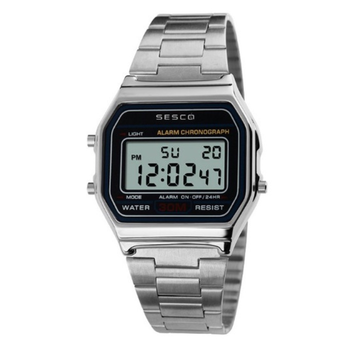 JAM TANGAN PRIA DIGITAL SESCO 1123 ANTI AIR 50M / JAM TANGAN BAGUS / JAM TANGAN TAHAN AIR