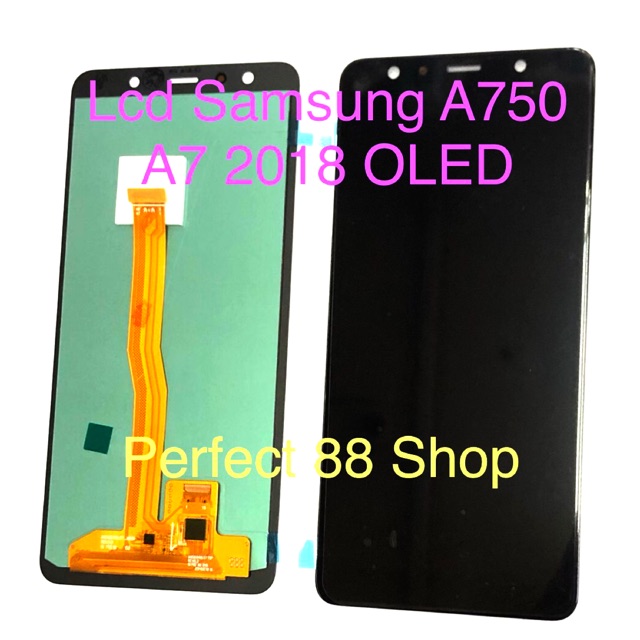 Lcd Touchscreen Samsung A7 2018 Lcd A750 OLED Fullset