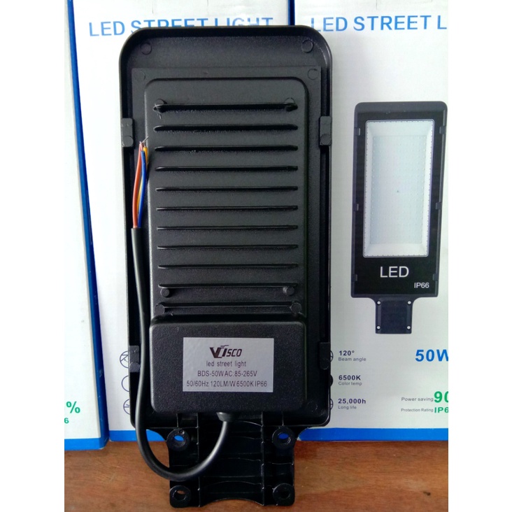 LAMPU LED STREET LIGHT 50W PUTIH