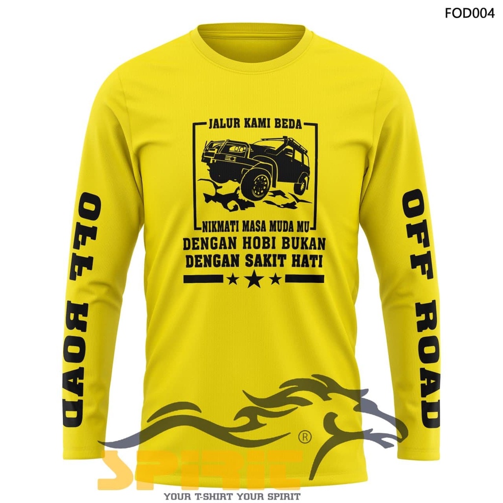 Kaos distro pria / tshirt Tangan Panjang TERBAIK TERMURAH motivasi anak muda HOBI off road